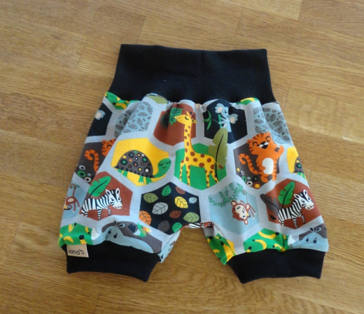 Kurze Pumphose Zoo Größe 74