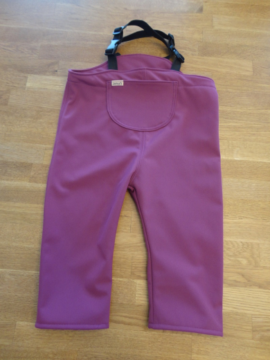 Softshell Buddelhose beere Größe 80