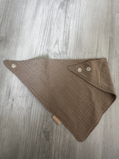 Halstuch Musselin beige