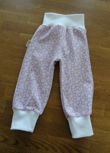 Mitwachshose Blume 74/80