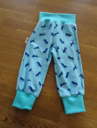 Mitwachshose Einhorn 74/80