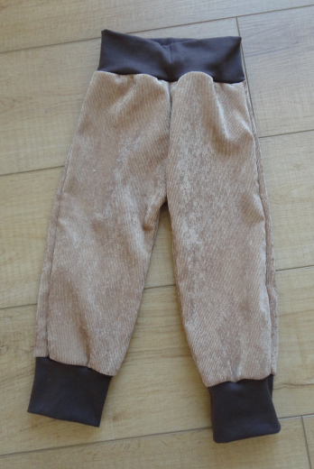Mitwachshose Cord cognac Größe 86/92