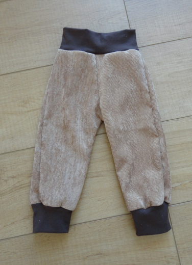 Mitwachshose Cord cognac Größe 74/80