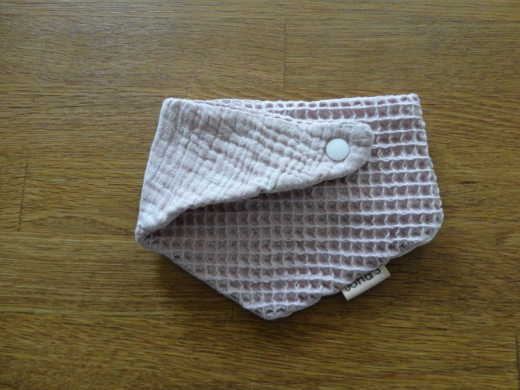 Dreiecktuch Waffelstoff rosa klein