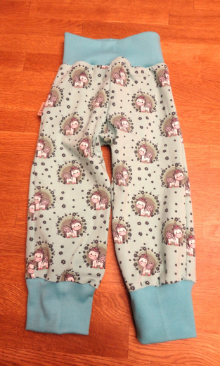 Mitwachshose Einhorn mint 86/92