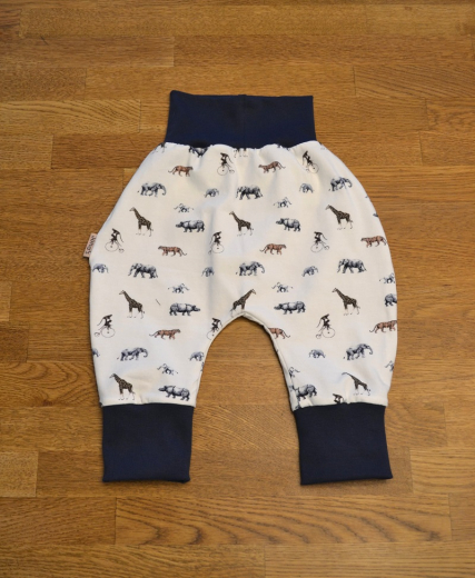 Pumphose Afrika blau