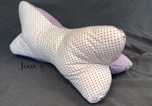 Leseknochen Lila Punkte