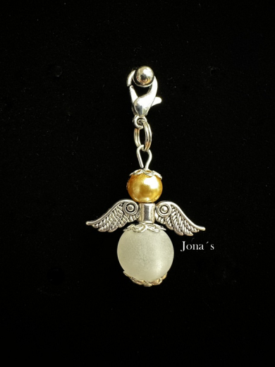 Schutzengel Weiß-Gold