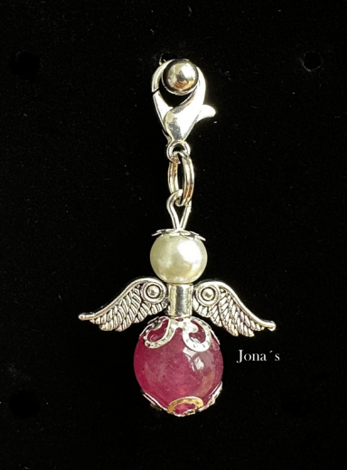 Schutzengel Rosa glänzend