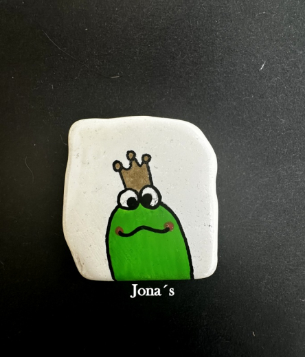 Deko Stein Froschkönig