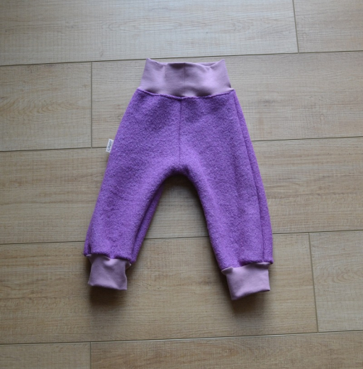 Wollwalkhose beere Größe 74/80