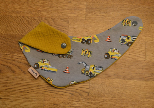 Halstuch Baufahrzeuge klein