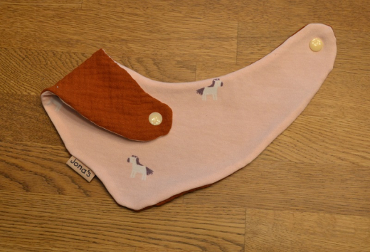 Halstuch Pferd rosa klein