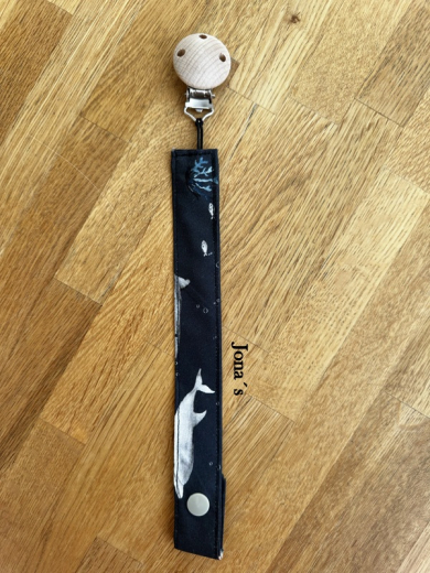 Schnullerkette Delfine