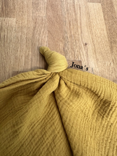 Kuscheltuch ocker