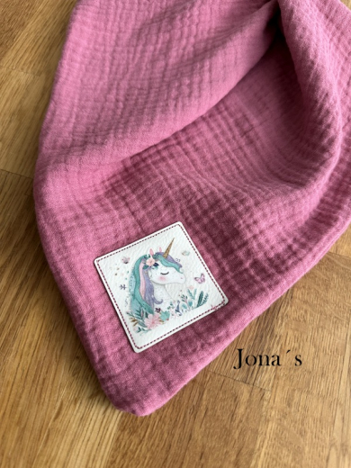 Kuscheltuch Einhorn