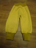 Mitwachshose Sweat senf 86/92