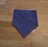 Halstuch Musselin blau groß