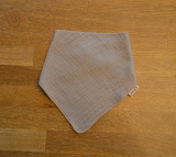 Halstuch Musselin beige groß
