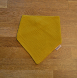 Halstuch Musselin ocker groß