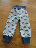 Mitwachshose Dinos grau 74/80