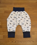 Pumphose Afrika blau