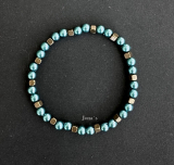 Armband grün-Würfel