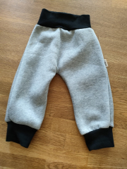 Mitwachshose Winter hellgrau 74/80