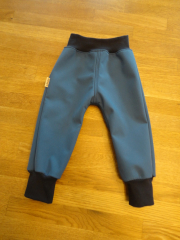 Softshell Schlupfhose blau Größe 74/80