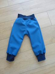 Softshell Schlupfhose blau Größe 86/92
