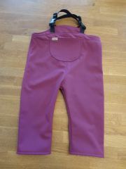 Softshell Buddelhose beere Größe 80
