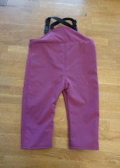 Softshell Buddelhose beere Größe 80