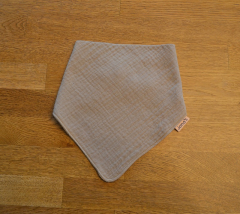 Halstuch Musselin beige groß