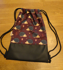 Turnbeutel / Rucksack Softshell Igel