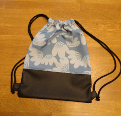 Turnbeutel / Rucksack Softshell Blume