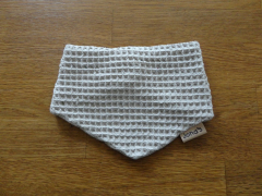 Dreiecktuch Waffelstoff beige klein