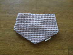 Dreiecktuch Waffelstoff rosa klein