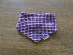 Dreiecktuch Waffelstoff beere klein