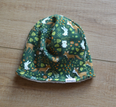 Beanie Wald grün 42 cm