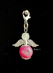 Schutzengel Pink Achat