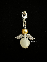 Schutzengel Weiß-Gold