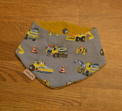 Halstuch Baufahrzeuge klein