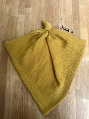 Kuscheltuch ocker