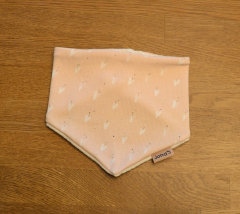 Halstuch rosa Herzen groß